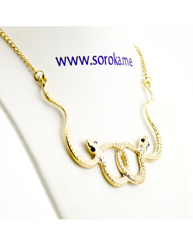 Колье Змеи, gold-foto5