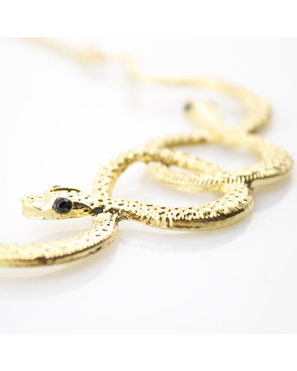 Колье Змеи, gold