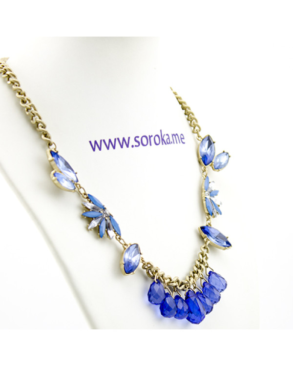 Колье Blue suita