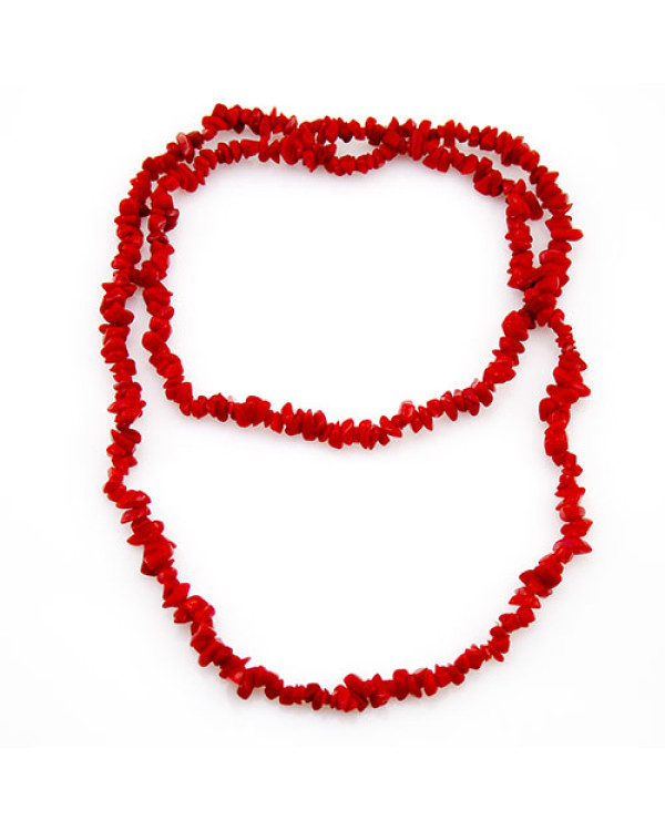 Коралловые бусы Длинные