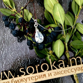 Кулон на леске Капля-foto2