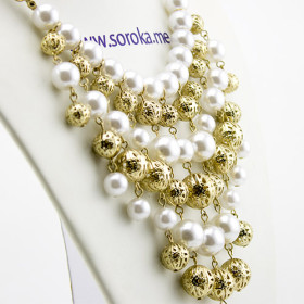 Колье жемчужное Diva -foto5