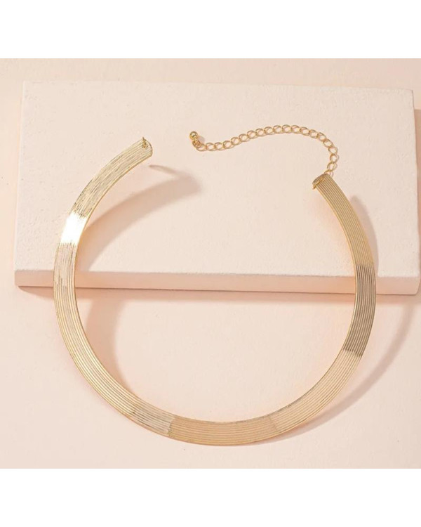 Кольє пектораль золотий чокер під шию пластина