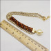 Колье цепи плетенье с жемчугом оригинал 