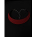 Колье пектораль им кожи dark red