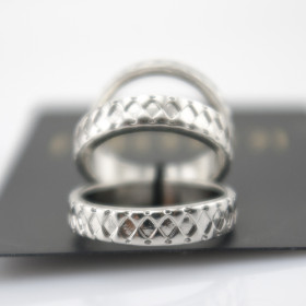 Набор колец silver Ritm, 3шт-foto2