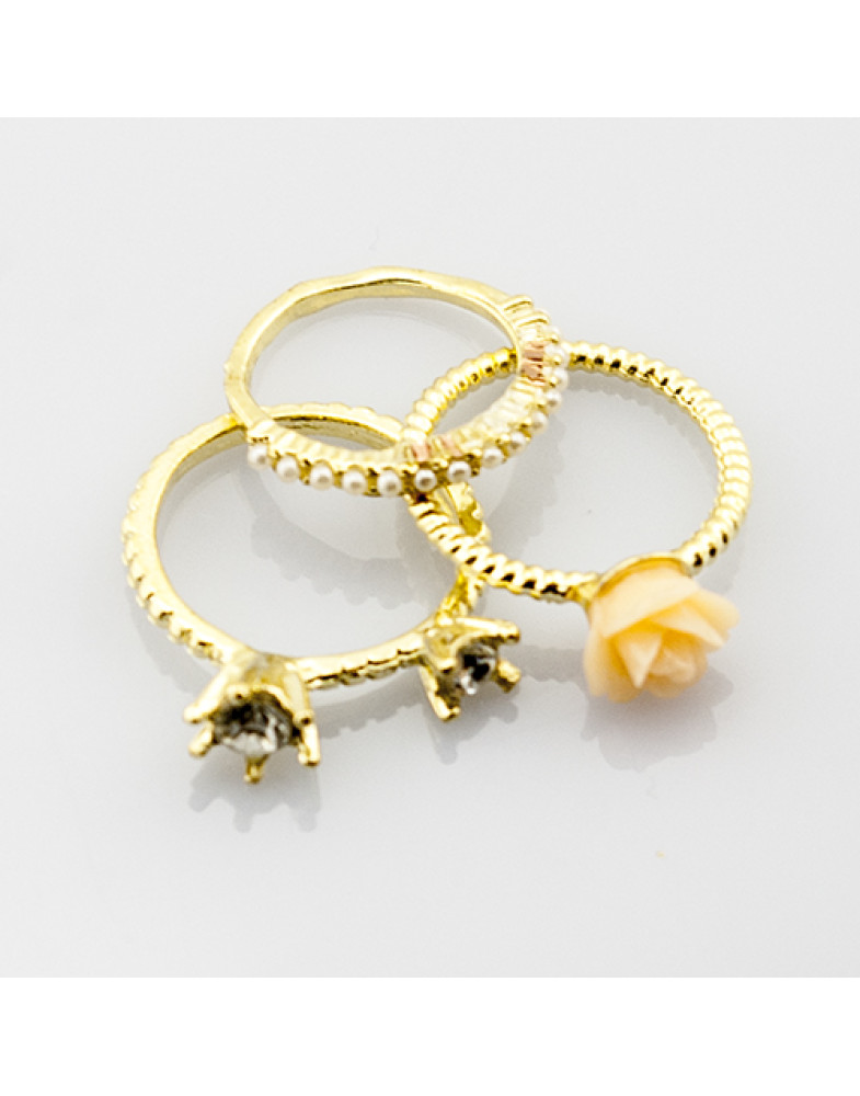 Набор колец на пальцы и фаланги  "Нежность", уценка-foto5