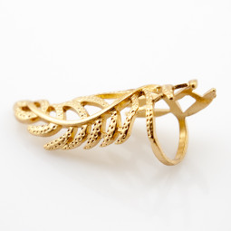 Кольцо "Gold Leaf"-foto3
