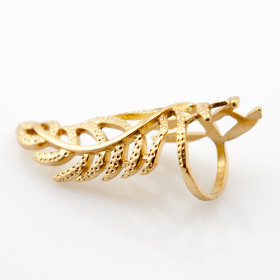 Кольцо "Gold Leaf"-foto3