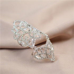 лонгрінг silver pattern-foto2