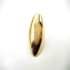 Кольцо длинное gold mirror уценка-foto2