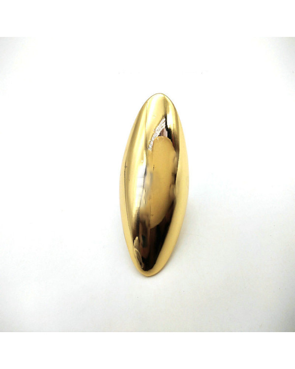 Кільце довге gold mirror
