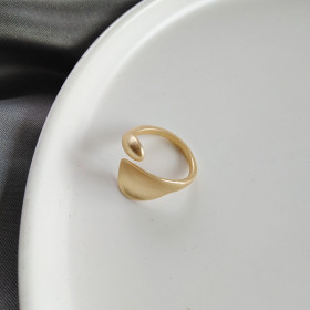 Кольцо мазок золота-foto2