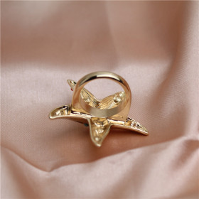 Коктейльное кольцо с камнями Sea Star-foto2