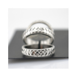 Набор колец silver Ritm, 3шт-foto4