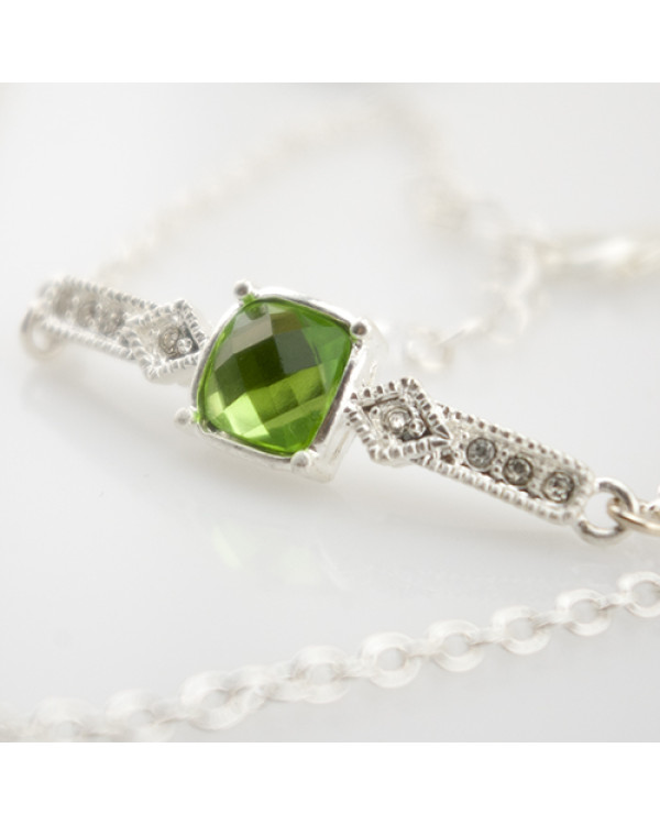 Набор украшений "Марево", green