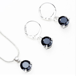 Набор украшений Black Cristal