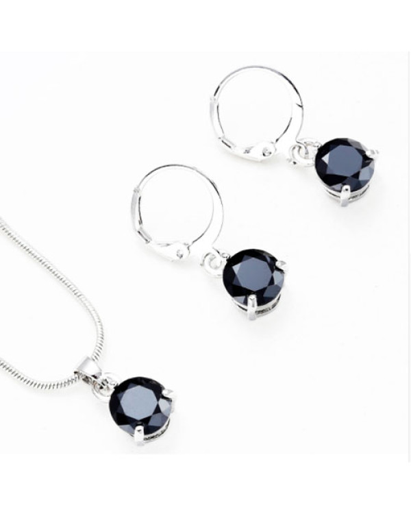 Набор украшений Black Cristal