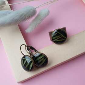 Green Leaf украшения из живых растений-foto5