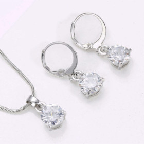 Комплект украшений White Cristal уценка