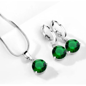 Набор украшений Green Cristall Набор украшений Green Cristall