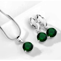 Набор украшений Green Cristall-foto2