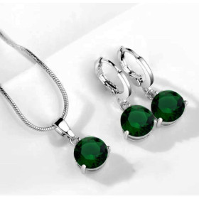Набор украшений Green Cristall-foto2