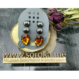 Набор сережек "Six-6"-foto3